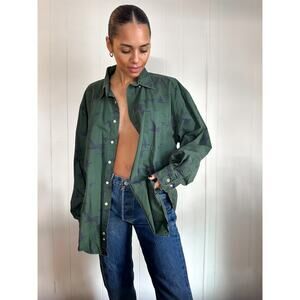 Dockers Duck Button Up Mens XL Cotton